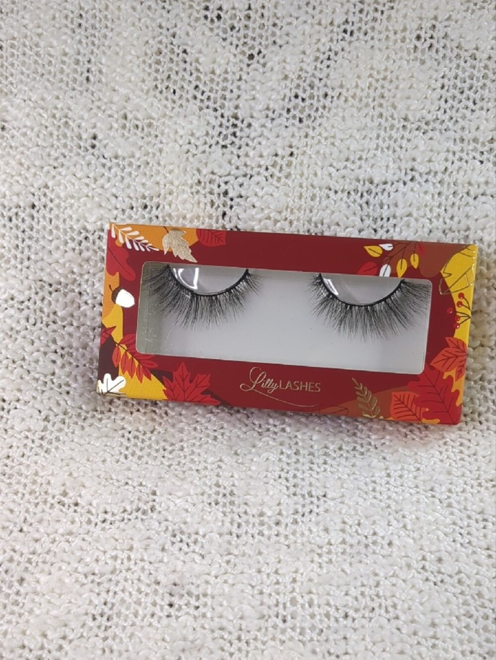 Lilly Lashes "Falling For You" 3D Faux Mink iLashes in Black, One pair